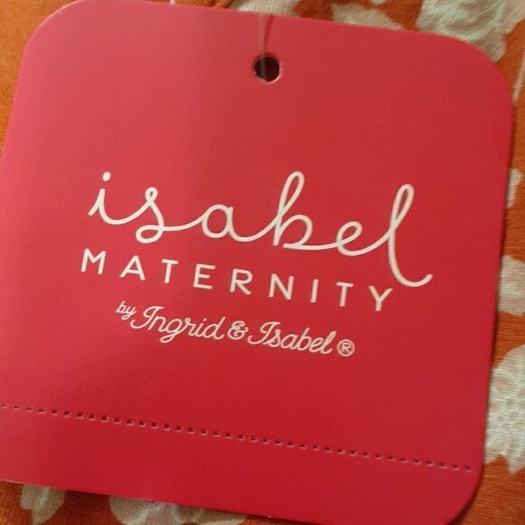 New Isabel Maternity Dress New With Tags Large By Ingrid & Isabel - Picture 5 of 5